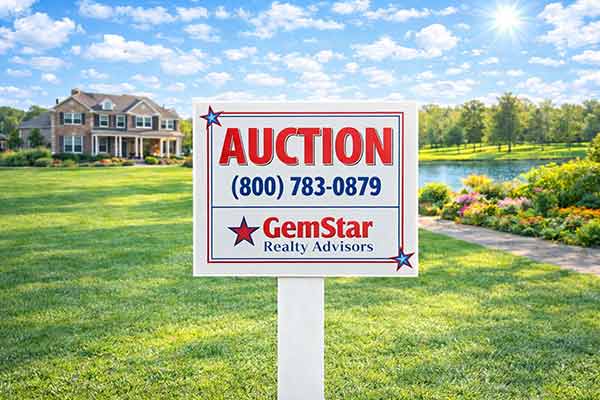 Preview of a 18x24 Aluminum sign with Yard Arm