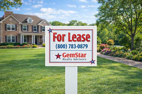 Preview of a custom 18x24 property sign