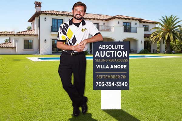 Preview of a 32x24 residential yard sign