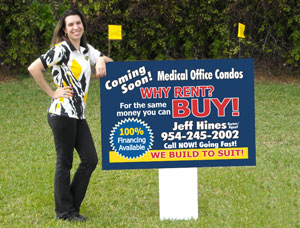 3x4 Real Estate Signs