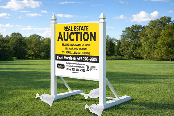 Preview of a 4×4 commercial site sign