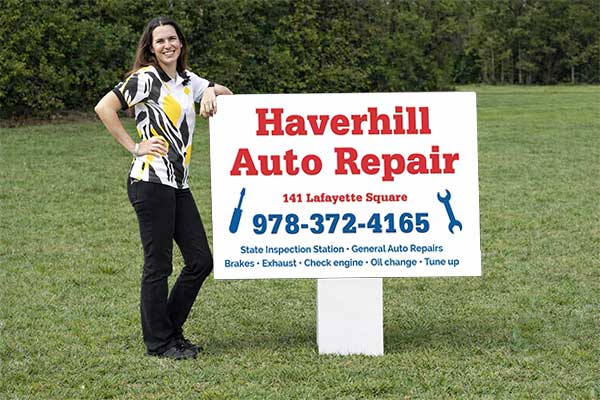 32x48 automobile signs for dealership visibility and regulated areas