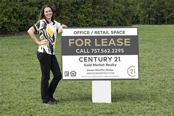 Preview of a 3x4 auction sign