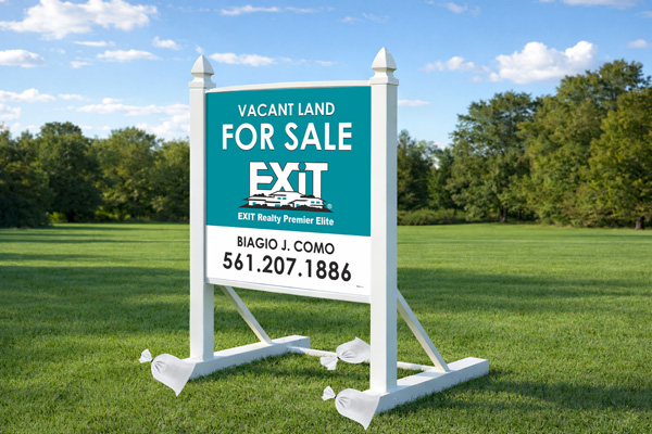 Preview of a 4×4 commercial site sign