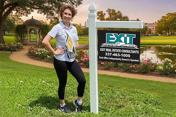 18x24 aluminum signs mounted with yard arm for long-term outdoor use