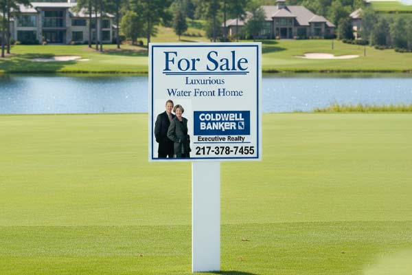 Preview of a 2x2 property sign