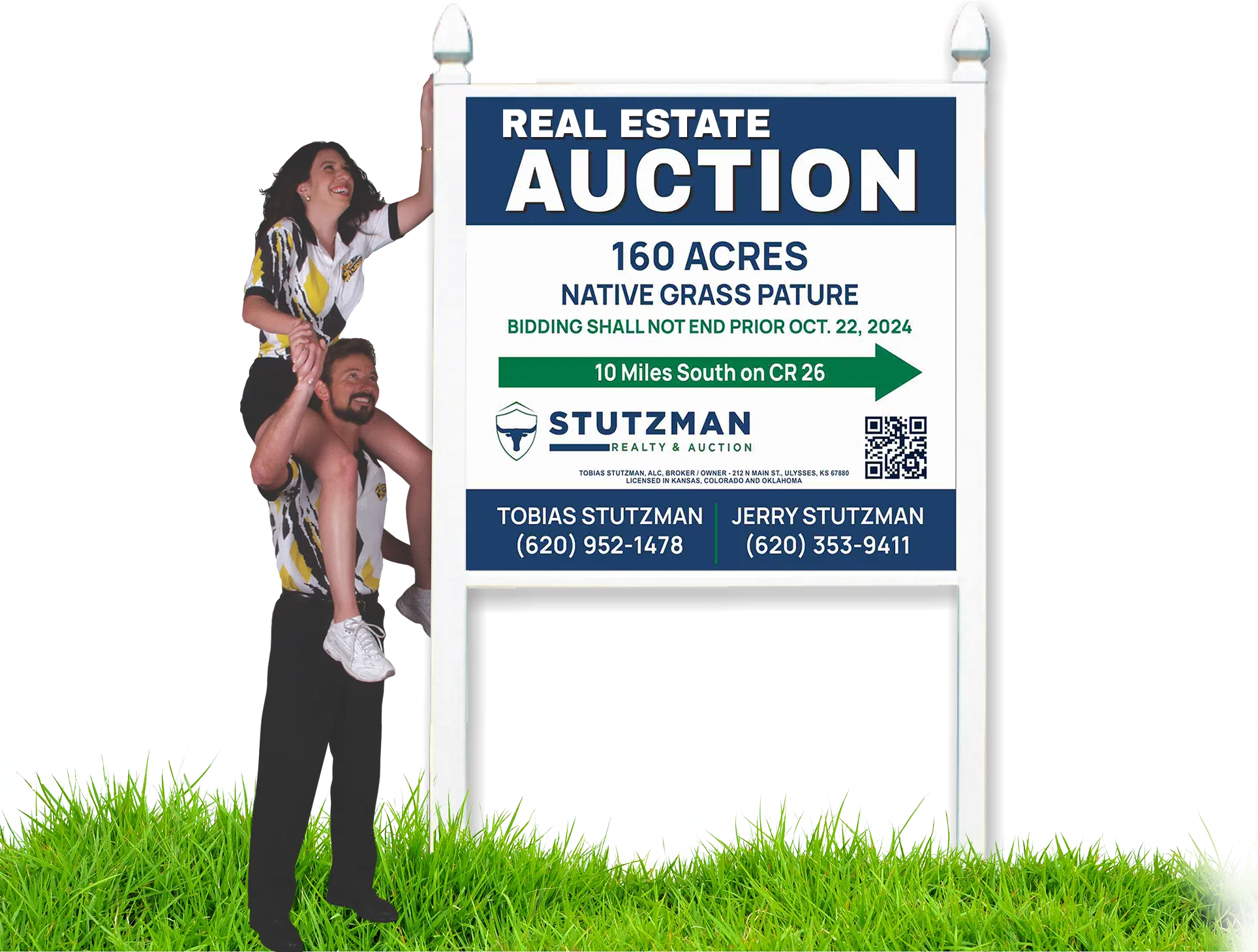 4x8 Commercial Real Estate Sign