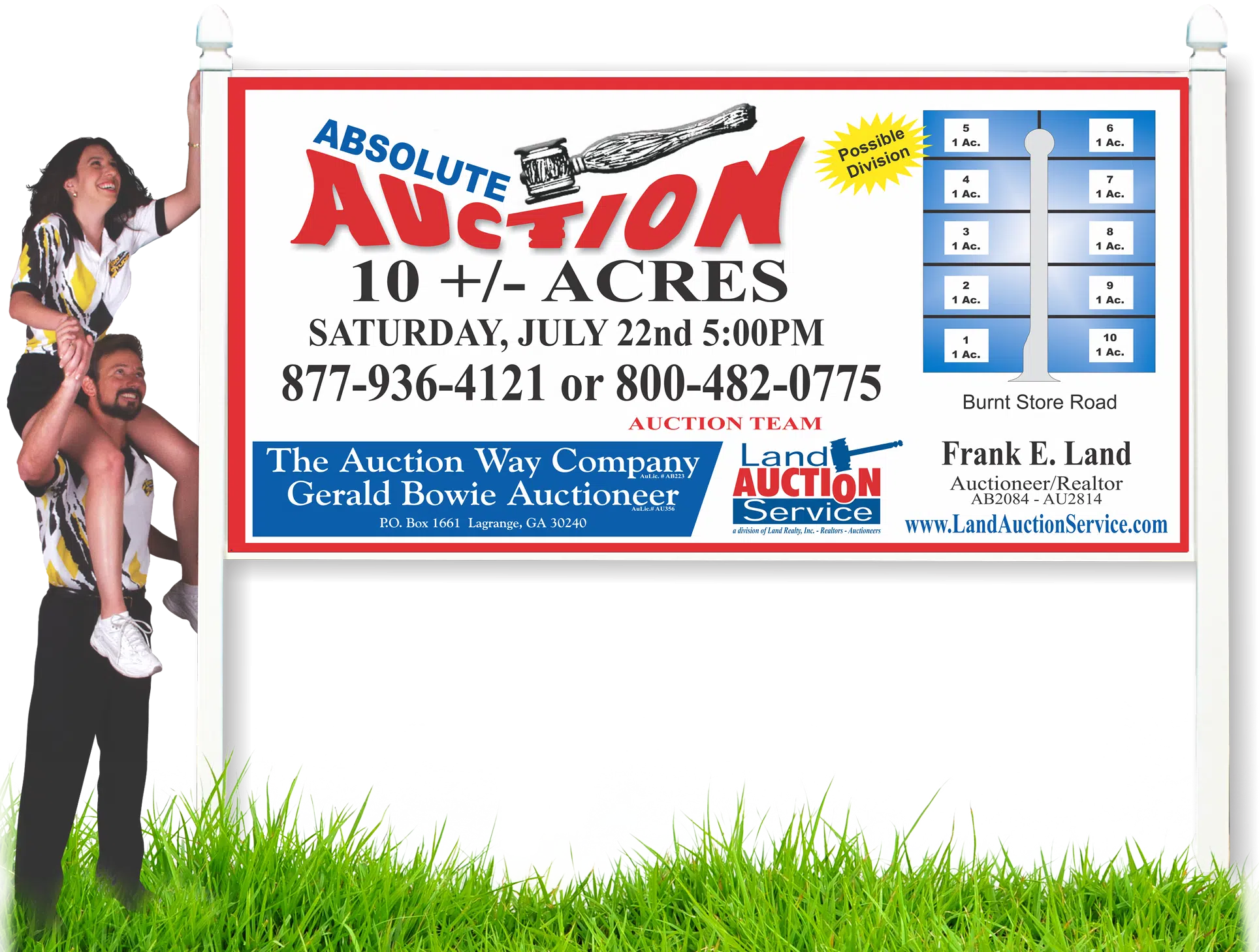 4x8 Commercial Real Estate Sign