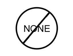 None