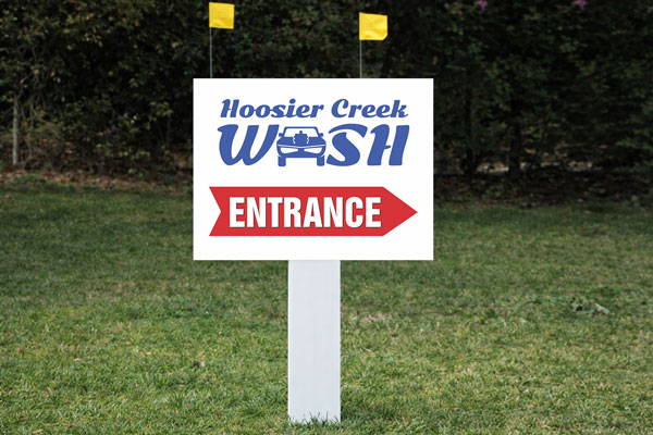 18x24 office yard signs for business visibility