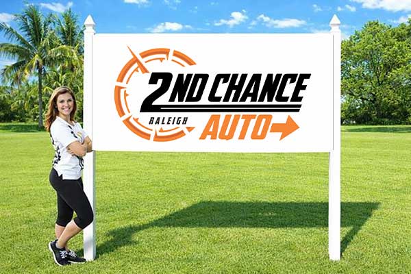 4x8 outdoor site sign mounted outdoors for maximum distance visibility