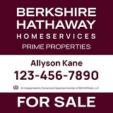Berkshire Hathaway Custom Sign