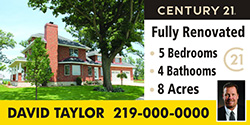 Century21 Property Sign