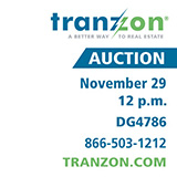Tranzon Auction Sign
