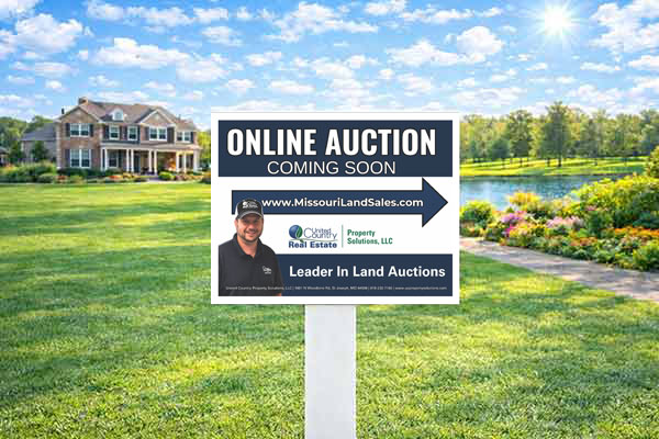 18x24 United Country yard sign for listings and marketing